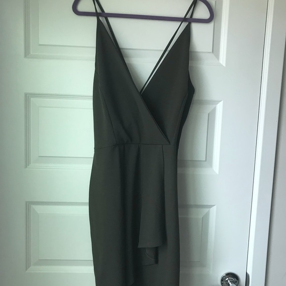 Wet Seal Army Green dress - Picture 2 of 3